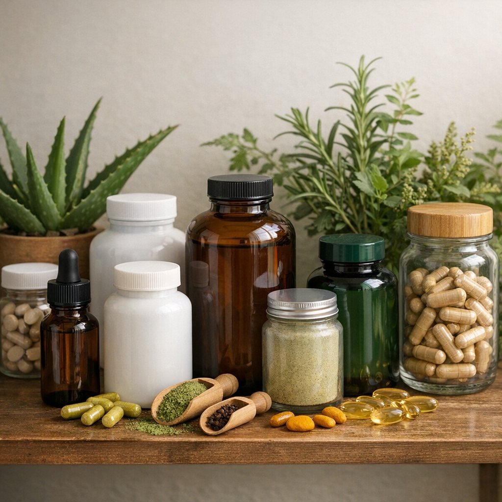 Variety of natural ingredients